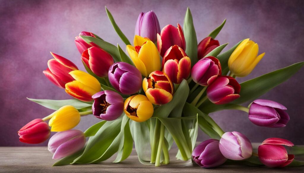 Autres couleurs de tulipes