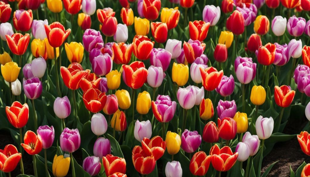 Commande en ligne de bulbes de tulipes