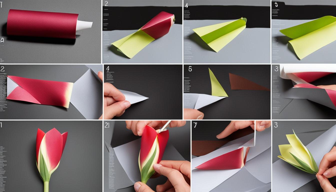 Comment faire une tulipe joint?