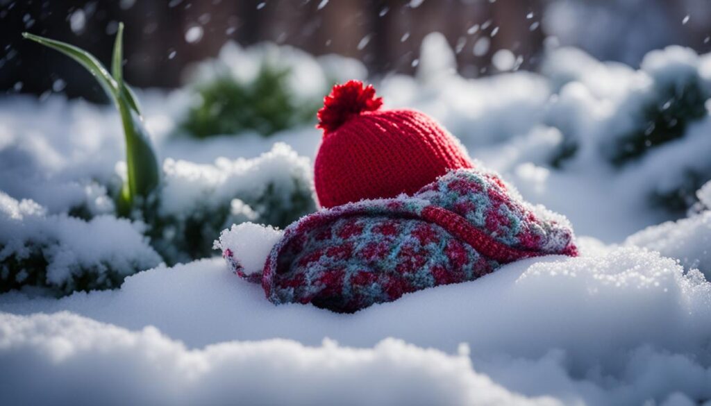 Comment la tulipe passe l'hiver?