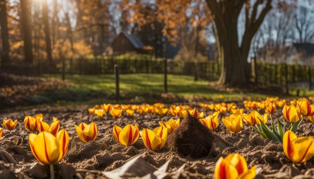 Conservation des tulipes d'une année à l'autre