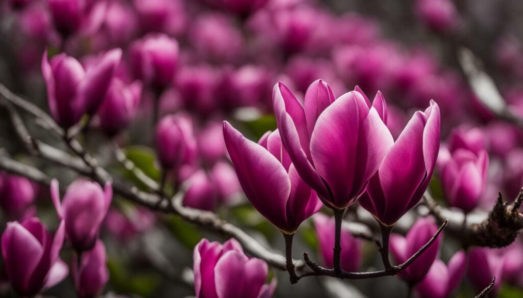 Deuxième floraison du Magnolia Black Tulipe