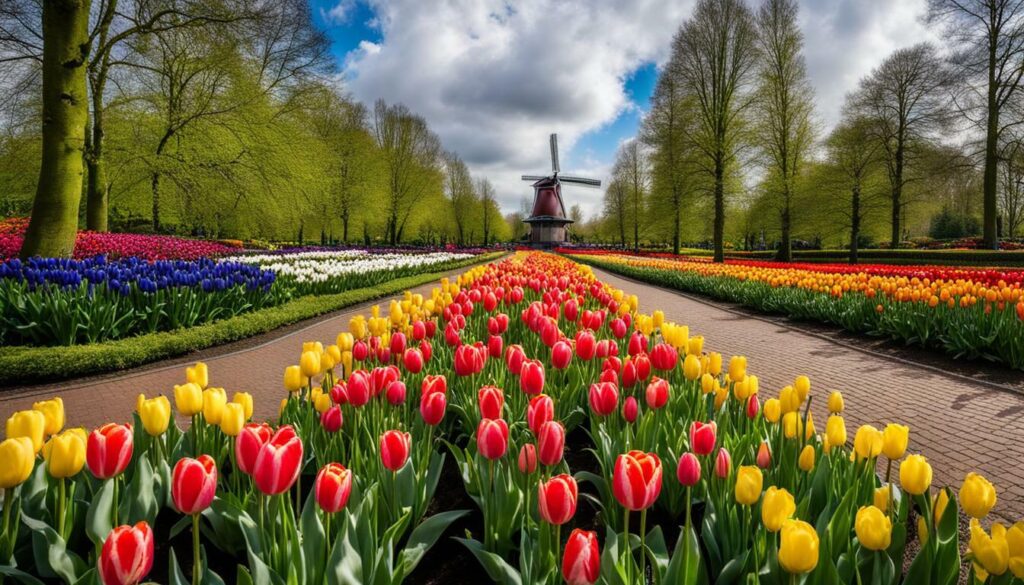 Exposition de fleurs à Keukenhof