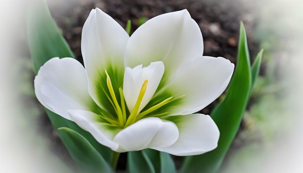 Période de floraison du Tulipe Blanc
