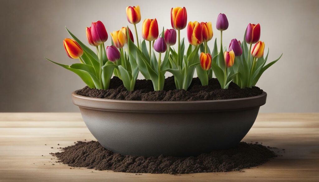 Planter Tulipe