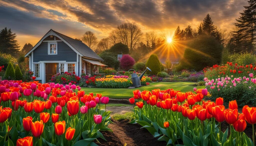 Quand fleurit la tulipe?