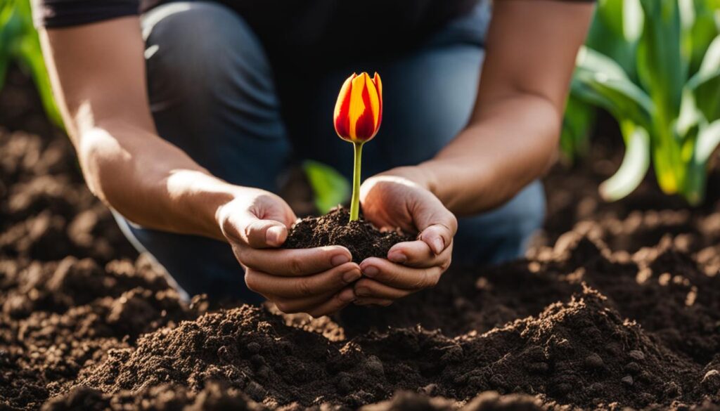 Quand mettre les oignons de tulipe en terre?