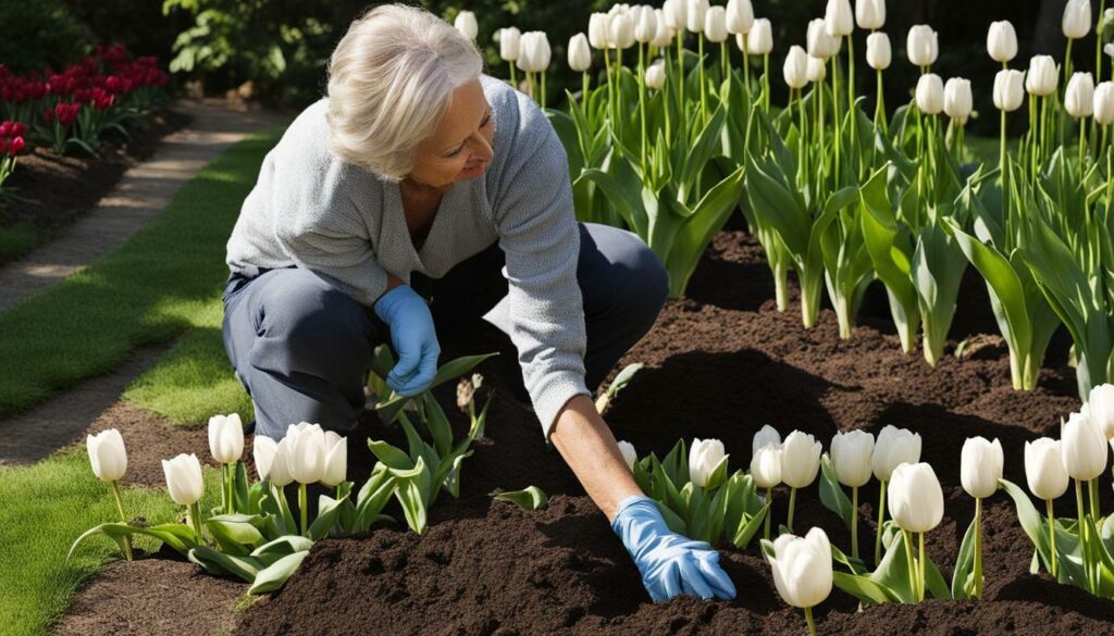 Soins Tulipe Blanc
