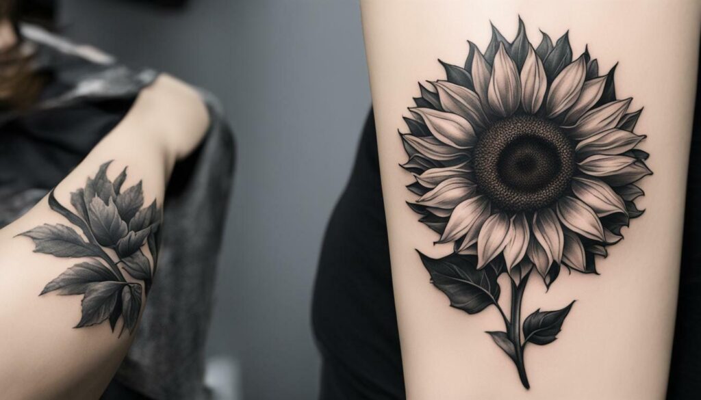 Sunflower Tattoo