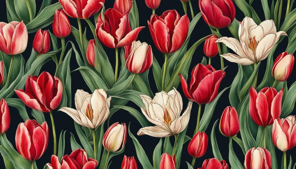 Tatouage Tulipe