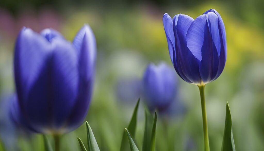 Tulipe Bleu Aimable