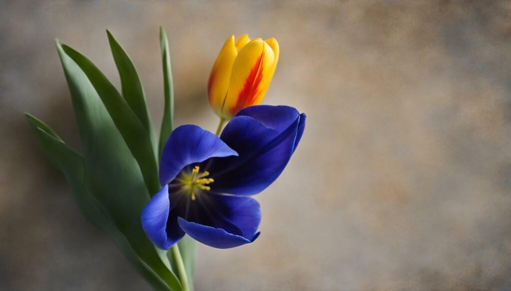 Tulipe Bleu Aimable