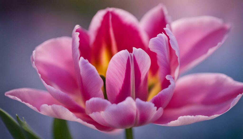 Tulipe Rose pour les funérailles