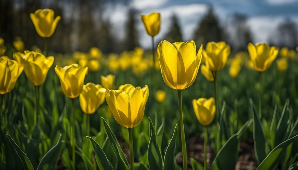 Tulipe jaune