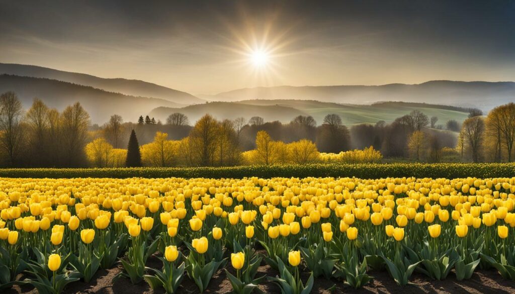Tulipes Jaunes