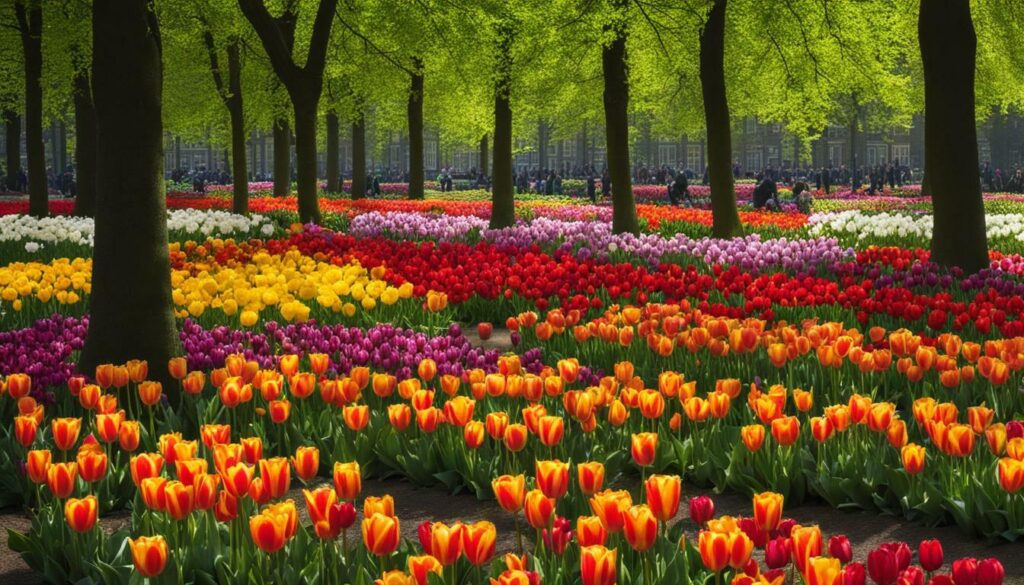 Tulipes colorées