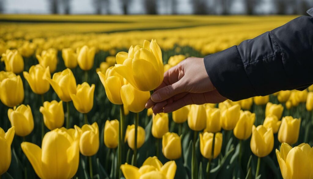 Tulipes jaunes