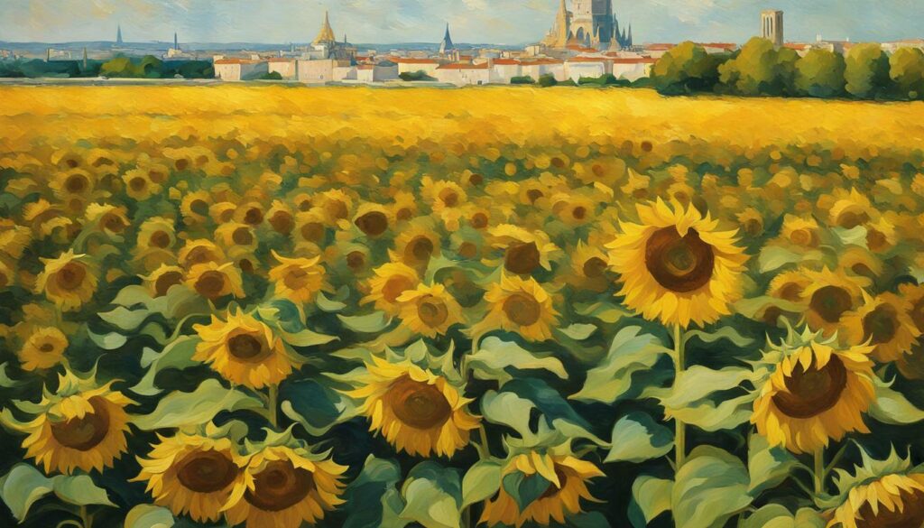 Van Gogh Tournesol in Paris and Arles