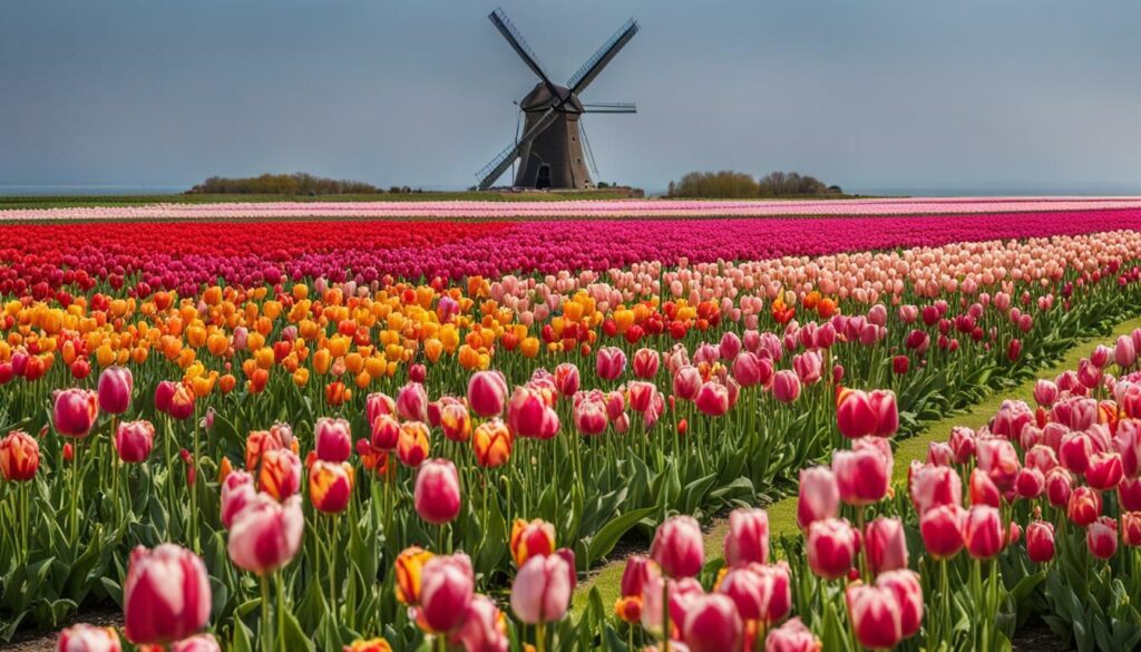 Visite guidée des tulipes