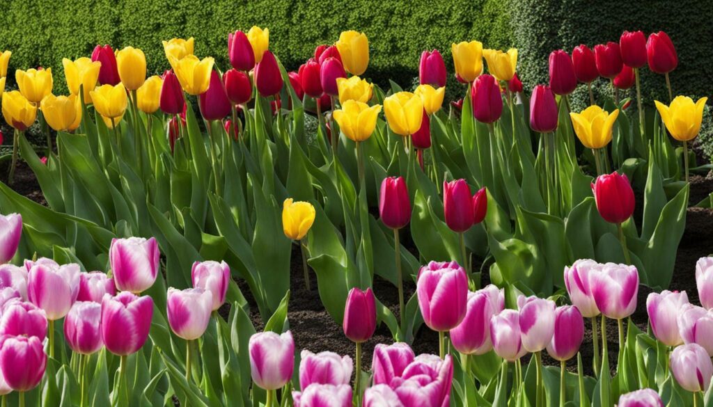 besoin de lumière des tulipes