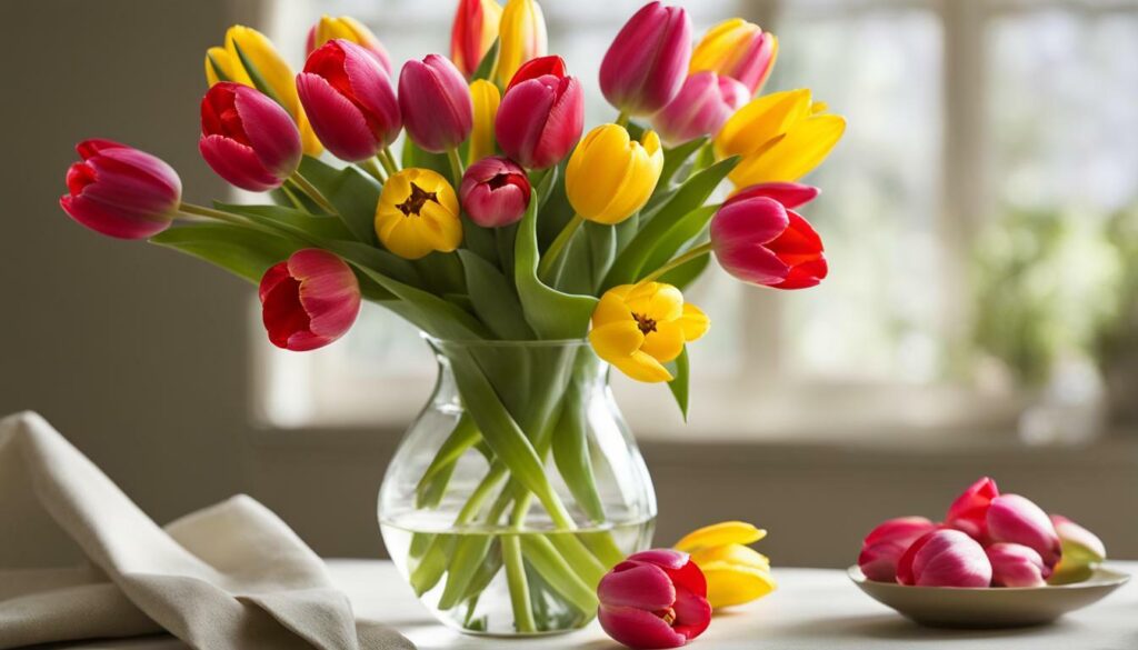 bouquet de tulipes