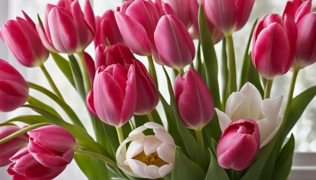 bouquet de tulipes