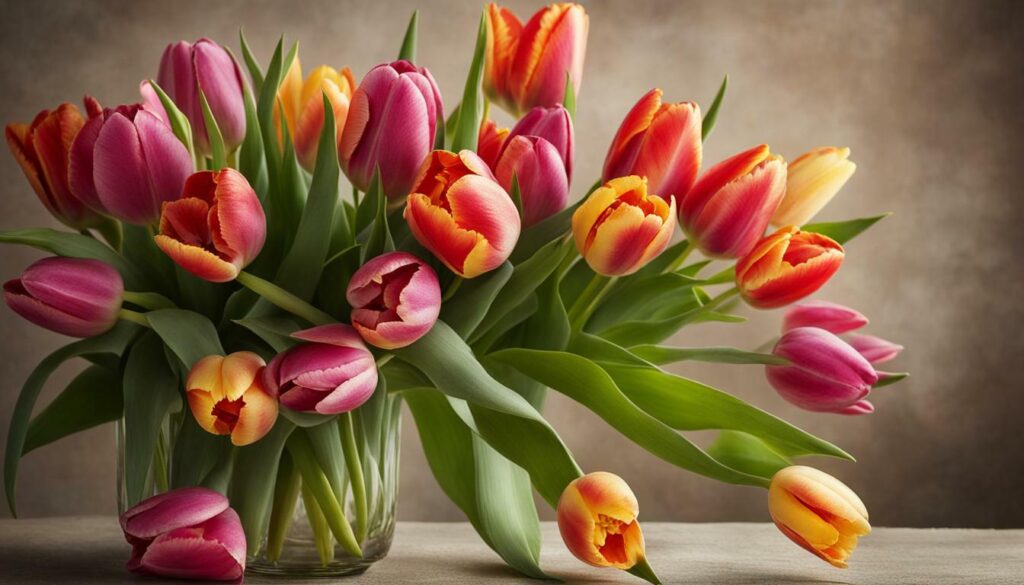 bouquet de tulipes