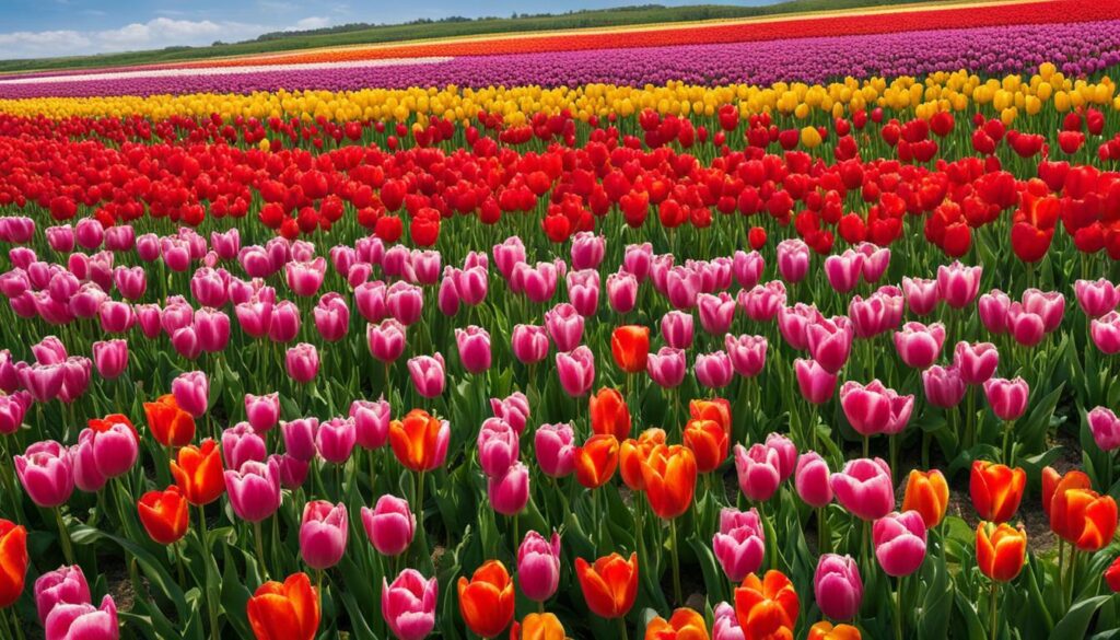 champs de tulipes