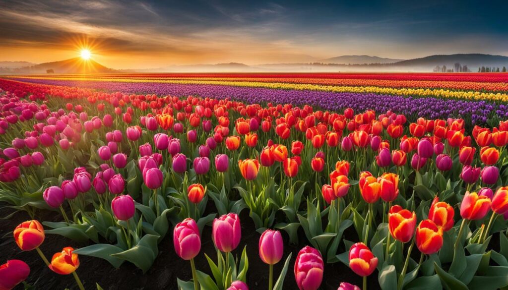 champs de tulipes