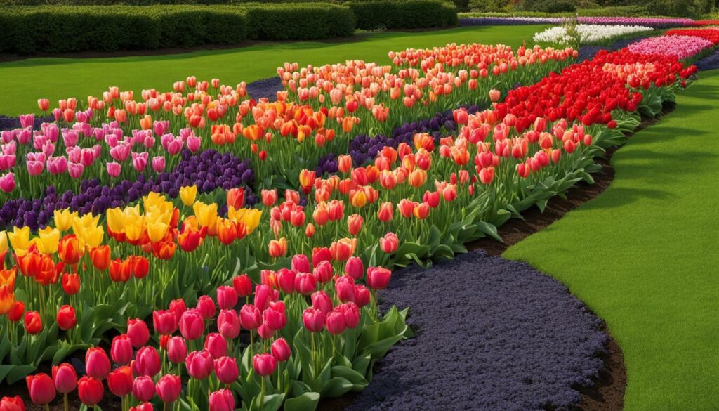 division des tulipes