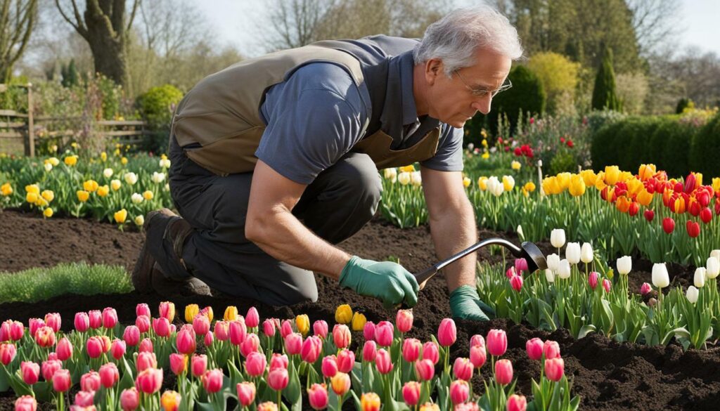 entretien Bulbe Tulipe