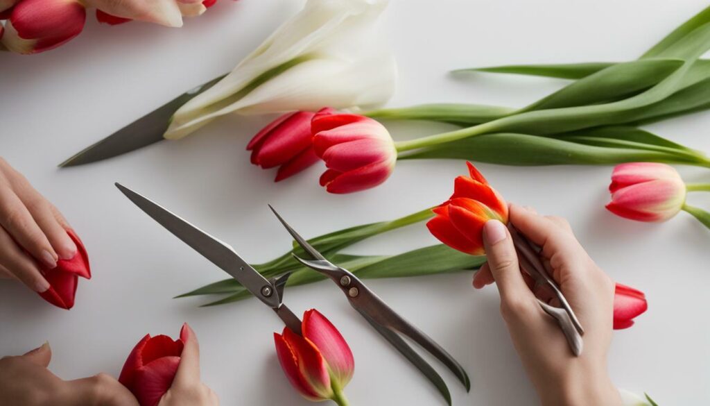 entretien des tulipes