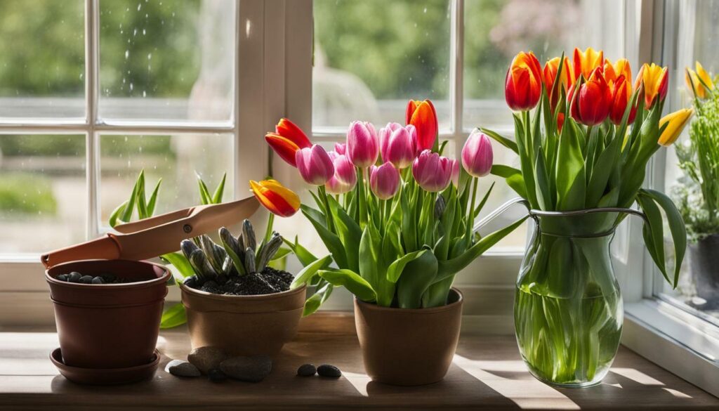 entretien tulipes