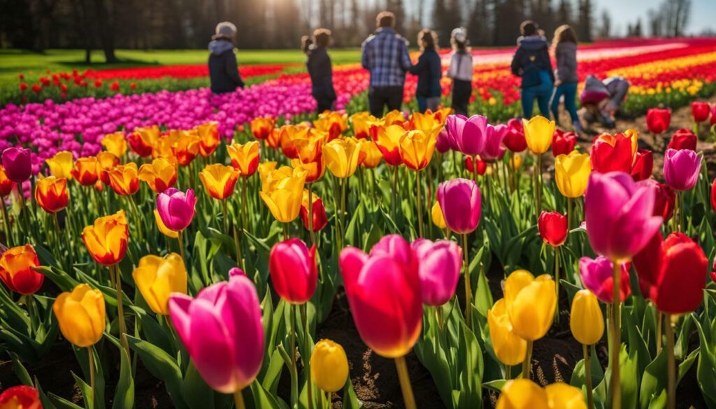 événements autour des tulipes