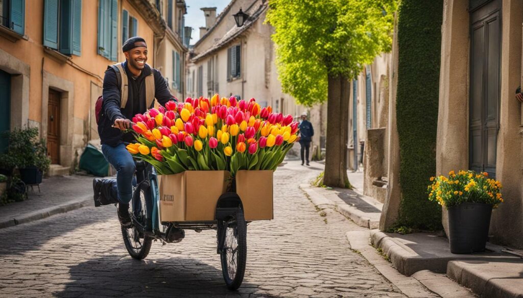 livraison bouquets tulipes France