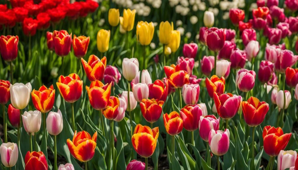 périodes de floraison des tulipes