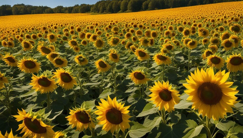 sunflower bloom