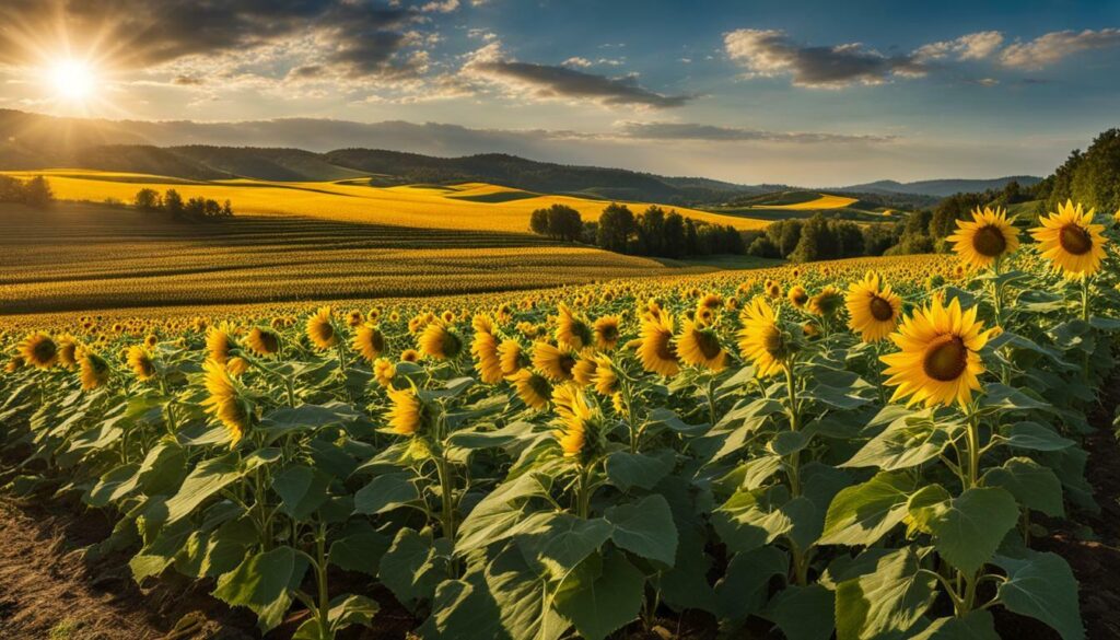 sunflower cultivation