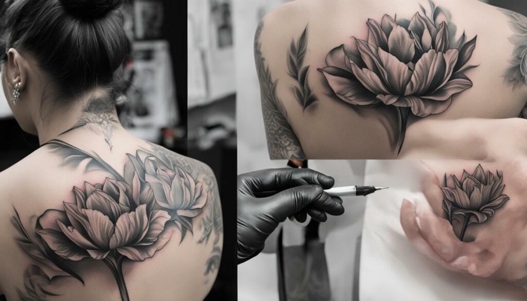 tatouage de tulipe