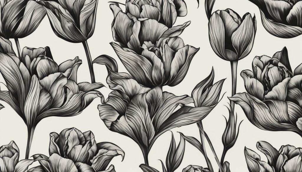 tatouage tulipe