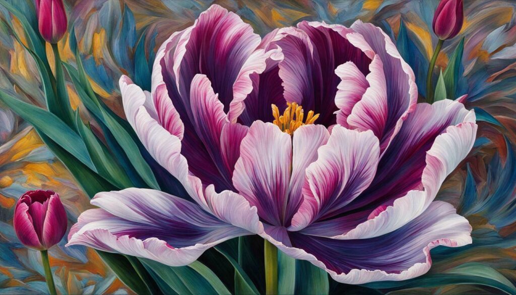 tulipe à fleurs de pivoine Angélique