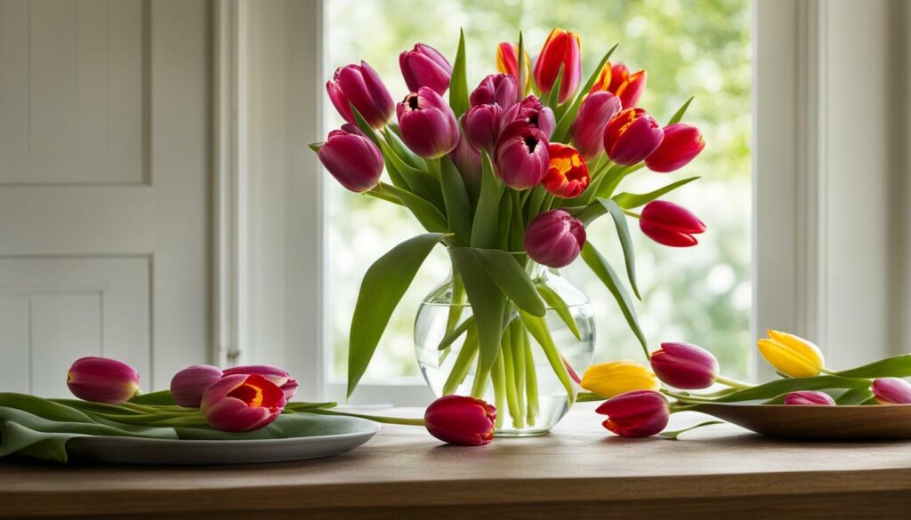tulipes coupées
