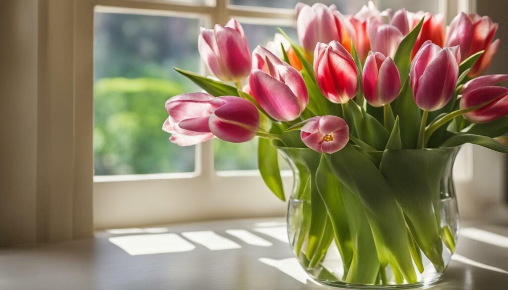tulipes coupées