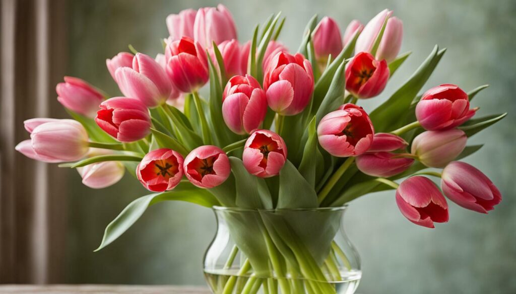 tulipes en bouquet
