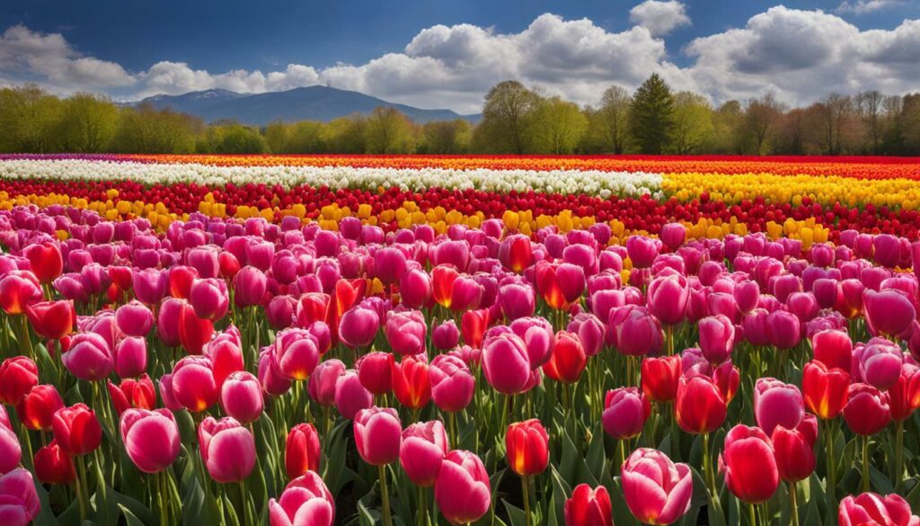 tulipes en fleurs