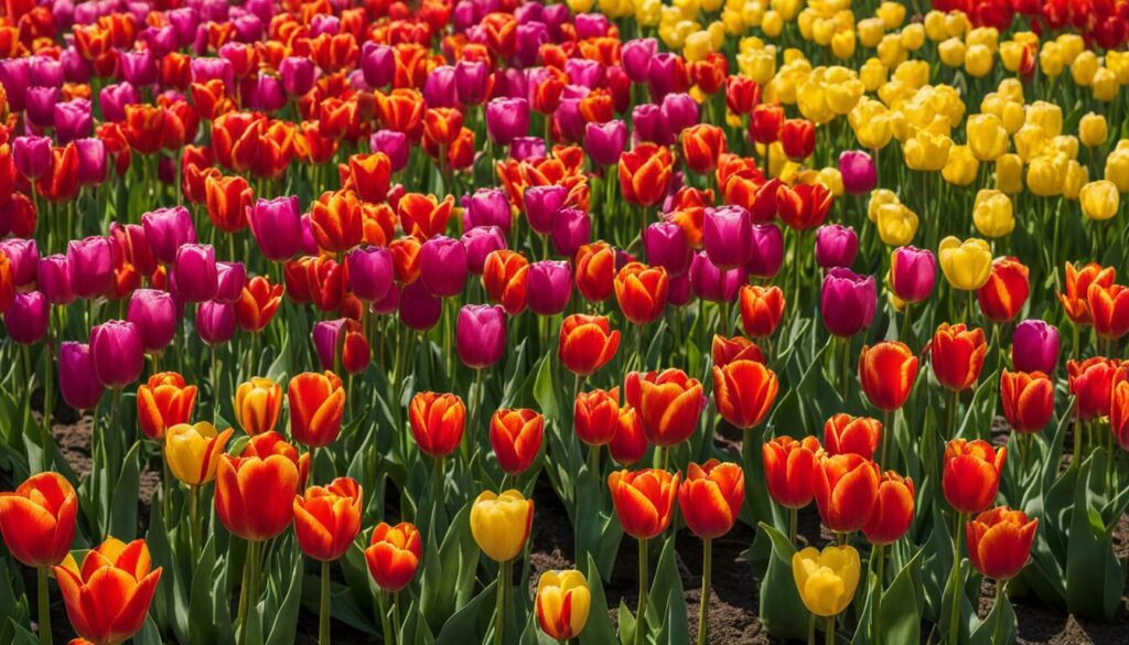 variétés de tulipes